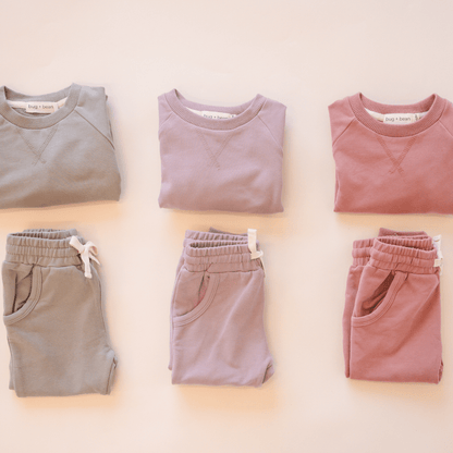 Sweatshirt + Jogger Matching Set