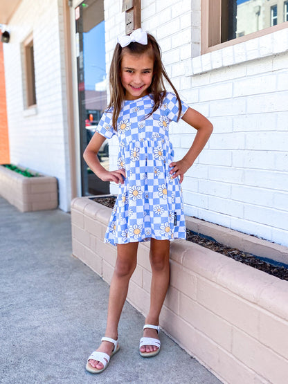 Remi - Short Sleeve Twirl Dress