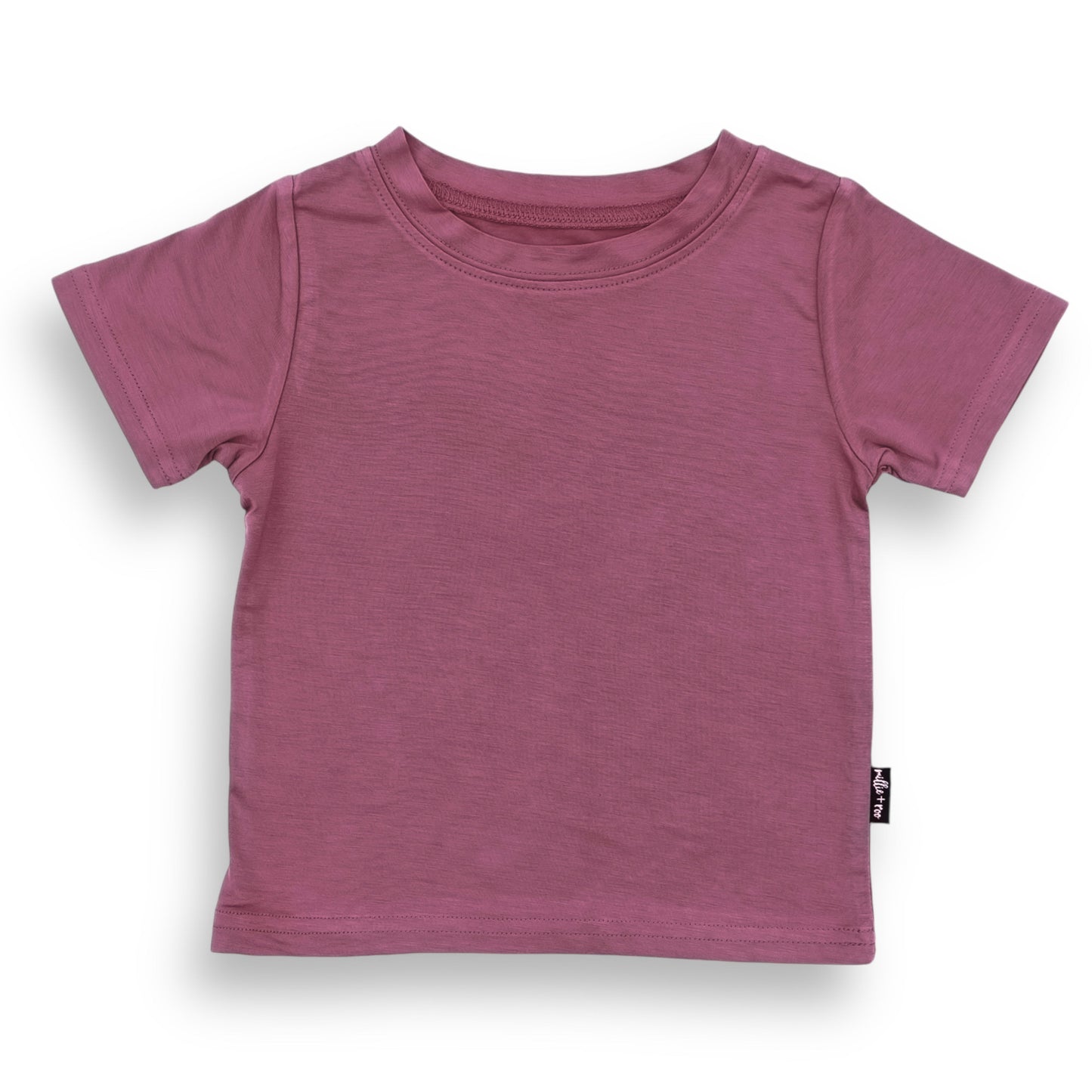 BAMBOO BASIC TEE- Mauve