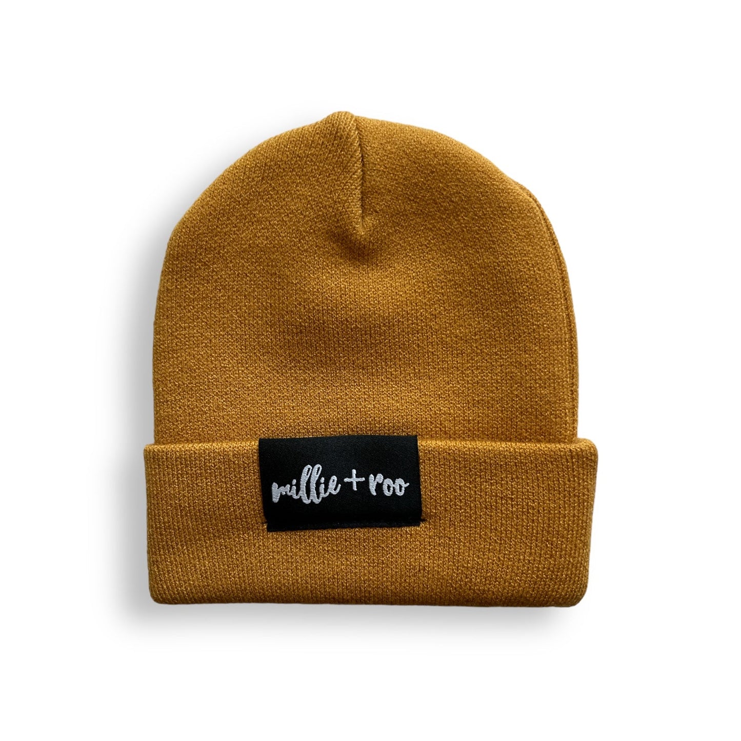 BAMBOO CUFF BEANIE- Honey Mustard