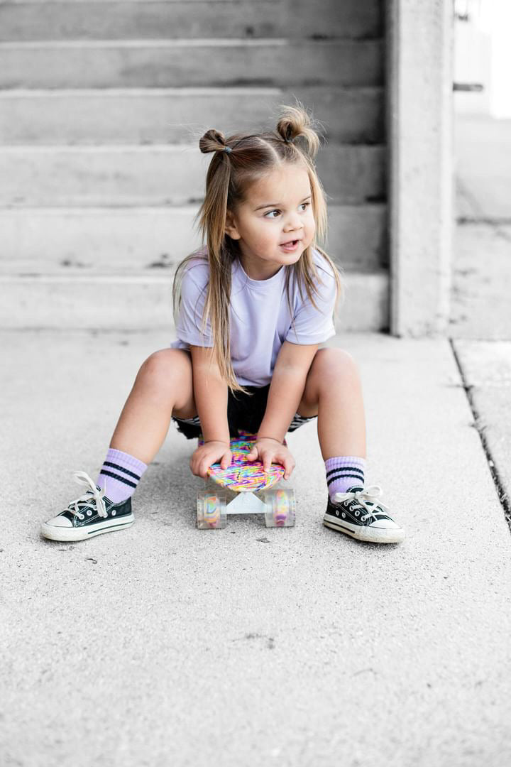 Bamboo Tee - Pastel Lilac