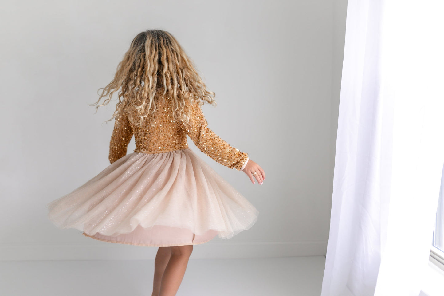 Champaign Sequin Dress
