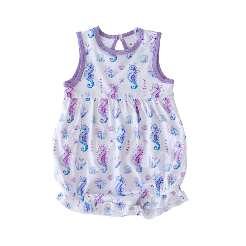 Bubble Romper - Seahorse