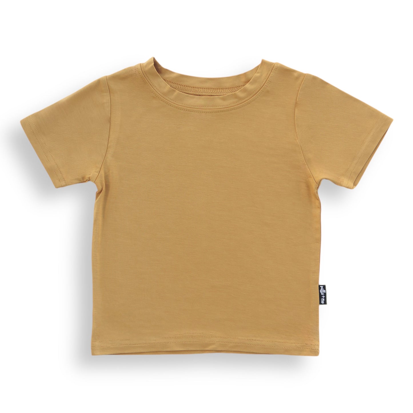 BAMBOO BASIC TEE- Honey Mustard