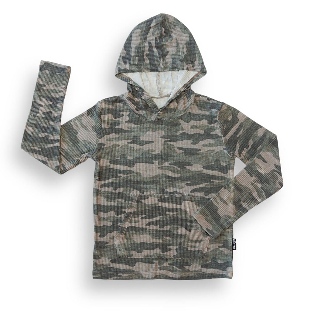 LONG SLEEVE HOODIE- Chris Camo