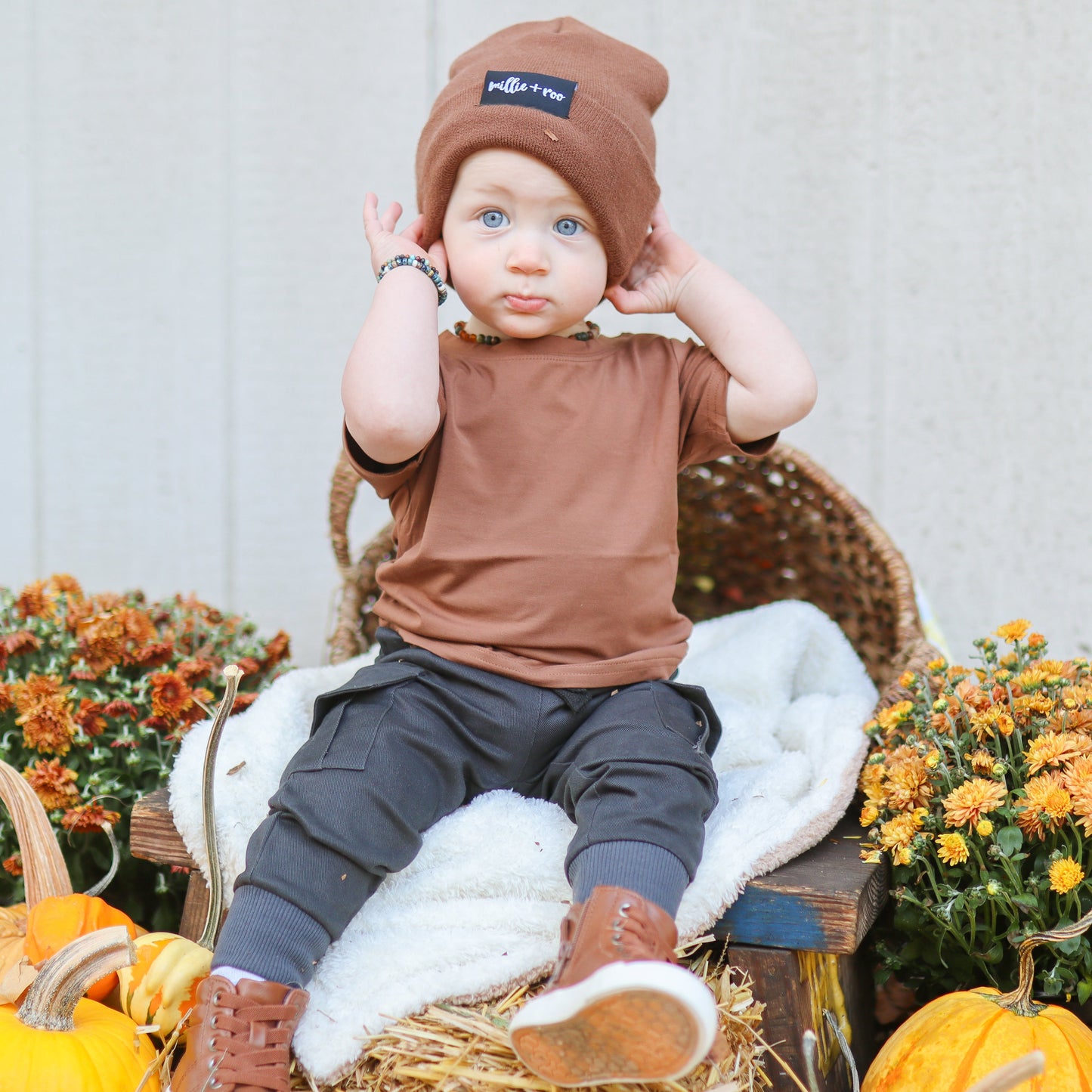 BAMBOO CUFF BEANIE- Sienna