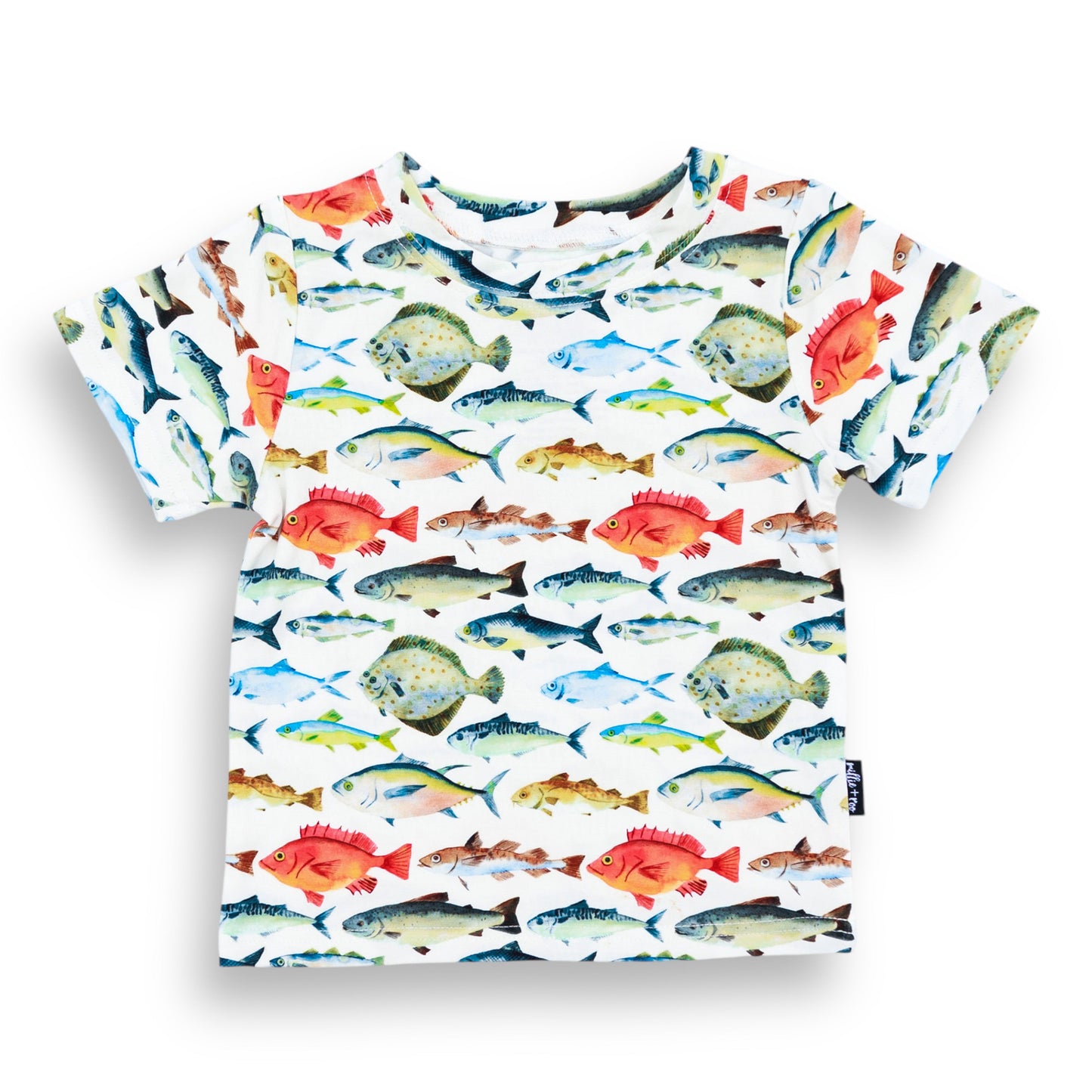 BAMBOO BASIC TEE- Fishy