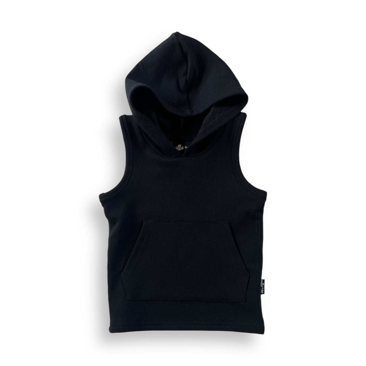 BAMBOO HOODIE TANK- Midnight