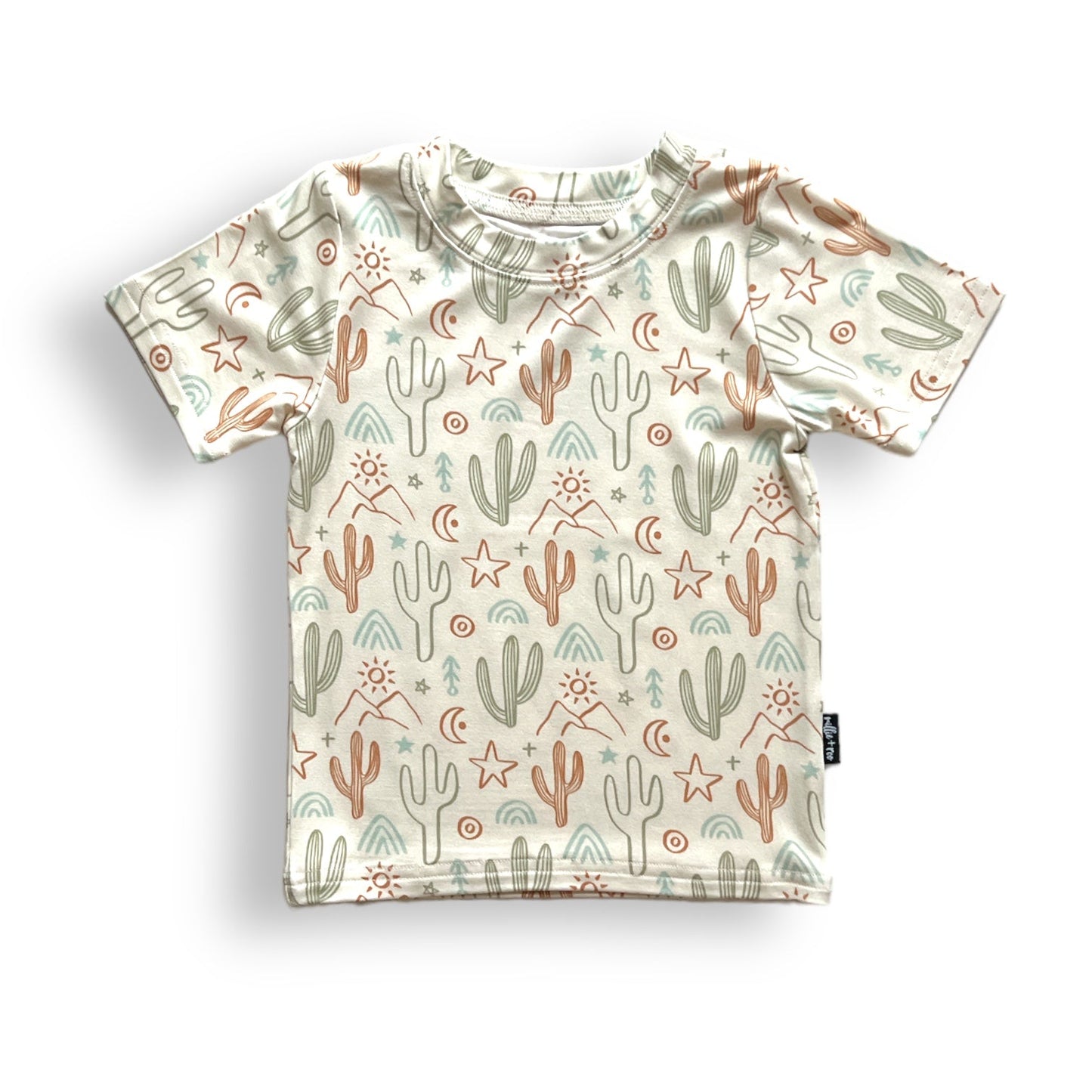 BAMBOO BASIC TEE- Cactus