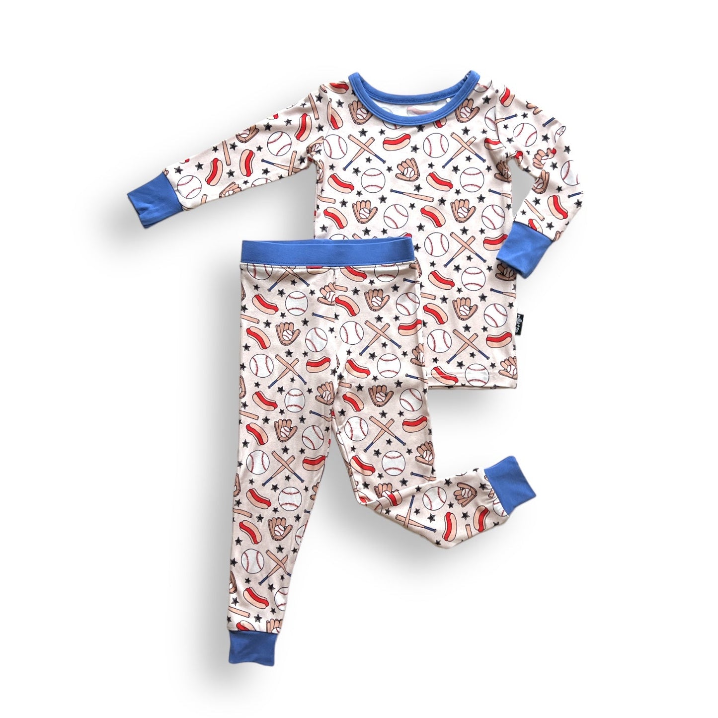 LONG SLEEVE 2 PIECE SETS- Ball Park