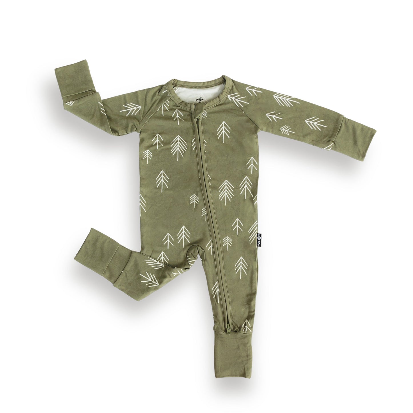 ZIP ROMPER- Trees