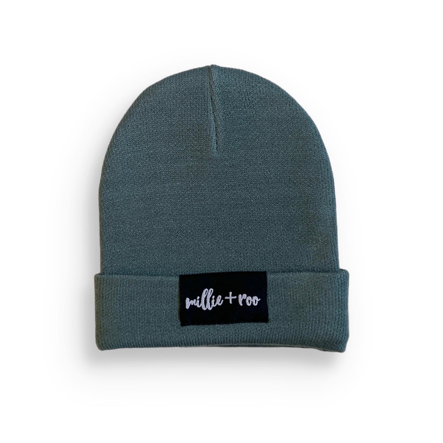 BAMBOO CUFF BEANIE- Slate