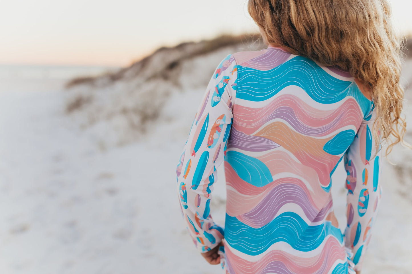 Mia Surf Wave Zip Swimsuit