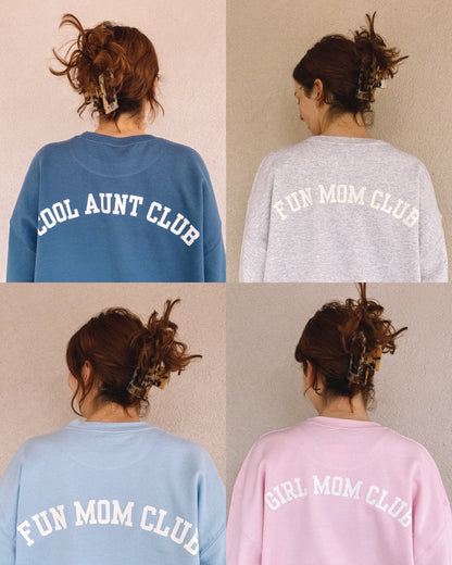 cool aunt club crewneck
