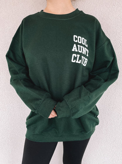 cool aunt club crewneck