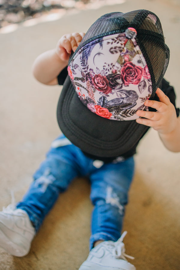 Crows N Roses Toddler Snapback