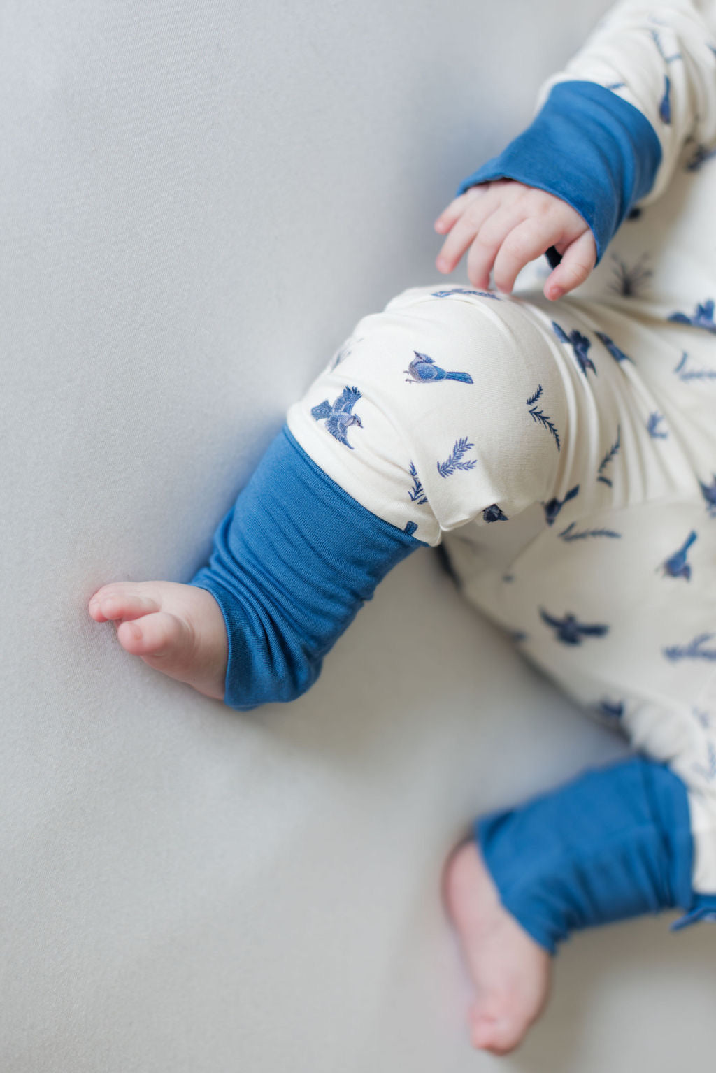 Blue Jays - Long Sleeve Zipper Romper