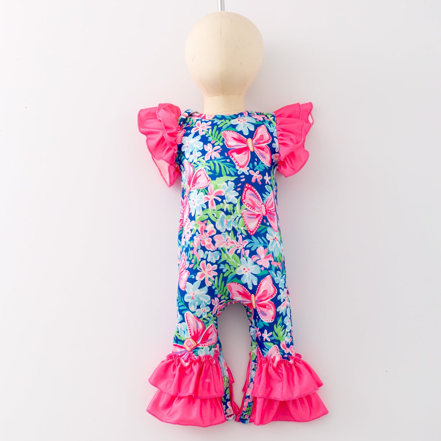 Royal Coquette Baby Romper